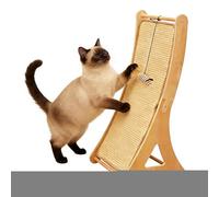 Tapis grattoir pour chats, jouet interactif protecteur de meubles pour chats | Plateau de grattage intérieur avec boule de jouet | pour coin de jeu, maison, salon, chiots, lapins