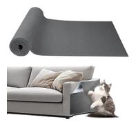 Tapis griffoir autocollant pour chat, 300 x 40 cm, tapis de protection de meubles, tapis d'escalade pour canapé, cadre de porte ou protection d'angle mural (gris foncé)