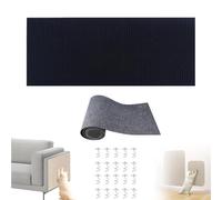 Tapis griffoir autocollant pour chat - Protection contre les rayures - Pour canapé et chat - Bricolage - Découpable - Pour protéger les tapis, le canapé, la protection des meubles - Dimensions : 40 x