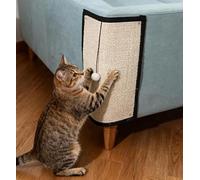 Tapis Griffoir Chat Chien en Sisal Naturel Grattoir Chat Protection Côté Canapé Planche à Gratter pour Le Sol Adapté pour Chaton Chien Housses pour Canapé à Gratter Chat pour protéger Les Meubles