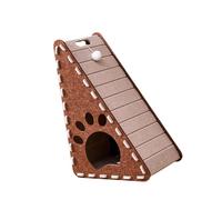 Tapis Griffoir Chat Feutre Jouet Balle Planche Grattoir Verticale Maison Animaux Protection Mobilier Accessoires pour Chats Feutre Épais Adapté Aux Ch, Brun