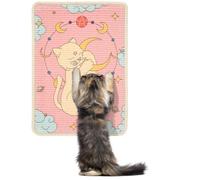 Tapis griffoir pour chat, 50 x 35 cm, sisal naturel, tapis à griffer horizontal pour chat, protège les tapis et canapés (évasion du rêve)