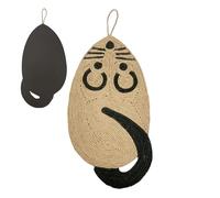 Tapis griffoir pour chat - À suspendre et interactif - Tapis griffoir qui sert de protection de meubles - Pour les chatons de petite, moyenne et grande taille pour jouer, se déplacer et se reposer
