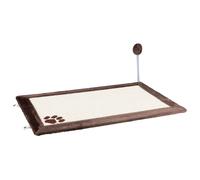 Tapis griffoir pour chat avec jouet en sisal et peluche Trixie Marron TU