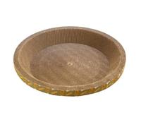 Tapis Griffoir pour Chat Bol À Gratter for Chat 2 en 1, Nid for Chats D'intérieur, Planche Ronde, Lit De Salon Ondulé for Intérieur Et Extérieur(40cm)