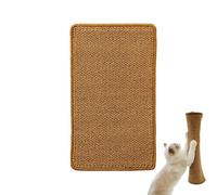 Tapis griffoir pour chat - Grattoir en sisal - Jouet pour chat avec dessous antidérapant pour canapé, canapé, tapis et autres meubles