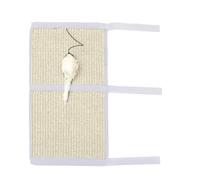 Tapis griffoir pour chat - Housse de canapé adhésive en sisal | S'enroule autour du griffoir pour chats d'intérieur, pour abri de salon, appartement, maison, maison de location, extérieur