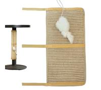 Tapis griffoir pour chat - Housse de canapé adhésive en sisal | Tapis de protection pour meubles - Pour abri de salon, appartement, maison, maison de location, extérieur