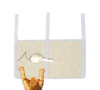 Tapis griffoir pour chat - Protection de meubles en sisal pour animaux de compagnie | Tapis à gratter pour les races de petite, moyenne et grande taille | Maison appartement location maison salon