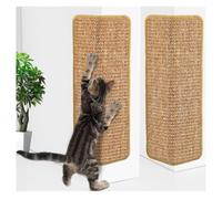 Tapis Griffoir pour Chat, Sisal Gratter Griffoirs 60x30cm,Chats Grattoir pour Angle,Tapis Griffoir d'angle,Tapis Griffoir pour Chat