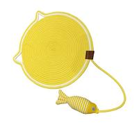 Tapis griffoir pour chat - Tapis à gratter en corde de coton | Tapis à gratter pour chat | Tapis à gratter antidérapant robuste pour petits animaux de compagnie pour amis et familles