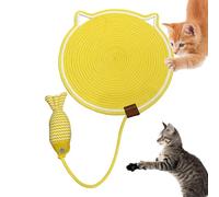 Tapis griffoir pour chat, tapis à rayures pour chat, tapis à rayures, chats grattant tapis, protection des meubles, rayures de chat fabriquées en corde de coton, tapis de griffage si
