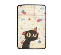 Tapis Griffoir pour Chat Tapis Grattage Coussin Panneau Plaque avec Matière Tissée à Fixer au Mur Préserve Le Décor et Le Sol Convient à Famille, Style to 2