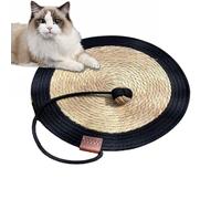 Tapis griffoir pour chats - Griffoir pour chatons avec jouets - Pour jeu interactif dans les coins du sol