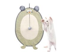 Tapis griffoir pour chats - Poteau de grattage pour intérieur - Jouet suspendu anti-rayures pour s'amuser dans la maison, le canapé, les meubles