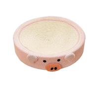 Tapis griffoir pour chats, tapis à griffer pour chats, grattoir en sisal pour chats, jouet à gratter pour l'intérieur avec centre concave pour salon, chambre à coucher