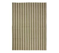 Atmosphera - Tapis Groove rayé 170 x 120 cm - Vert