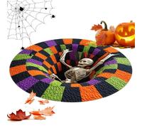 Tapis Halloween Illusion Tapis Antidérapant Fantôme Illusion Abîme | Paillasson Drôle et Doux pour Sol Pour Maison Salon Chambre Salle de Bain Cuisine Entrée Hôtel Fête UN