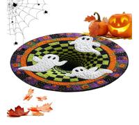 Tapis Halloween Illusion Tapis Antidérapant Fantôme Illusion Abîme | Paillasson Drôle et Doux pour Sol Pour Maison Salon Chambre Salle de Bain Cuisine Entrée Hôtel Fête B