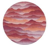 Tapis Himalaya - Gallery Collection - Autumn - 240 x 240 cm - Design printanier inspiré des sommets himalayens, motifs et couleurs revigorants Rouge G