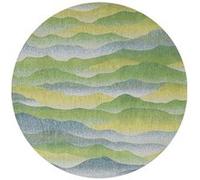 Tapis Himalaya - Gallery Collection - Spring - 240 x 240 cm - Design printanier inspiré des sommets himalayens, motifs et couleurs revigorants Vert G