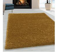 Tapis - Hochflor - SYDNEY 3000 - Monochrome Or - 200x290 cm - Poil Souple