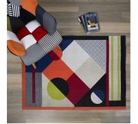 The Home Deco Factory - Tapis en coton Patchwork TX9109 120 x 170 cm Multicolore