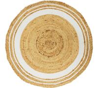 Tapis HowHomely 90 cm jute beige