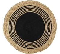 Tapis HowHomely Boho 90 cm Beige noir