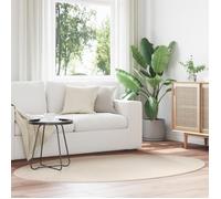 Tapis HUARTE Beige 140x200 cm Ovale