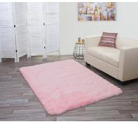 Tapis Hwc-F69, Shaggy Tapis À Poils Longs, Tissu/Textile Doux Et Moelleux 200x140cm Rose