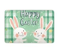 Tapis hygiéniques réutilisables pour le jour de Pâques - Extra large - Résistants à l'eau - Lavable en machine - Matelas de voyage pour tout-petits - 132,1 x 86,4 cm (L x l)