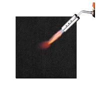 Tapis ignifuge 30 x 30 cm en feutre de carbone résistant à la chaleur jusqu'à 982 °C Tapis ignifuge pour barbecue, soudure, brasero, cheminée, pelouse, camping