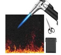Tapis ignifugé 60x60 cm Tapis Barbecue 5mm d'épaisseur Tapis Anti Feu Sol Exterieur Protection Thermique Tapis de Soudure pour Barbecue Tapis Barbecue Sol Exterieur