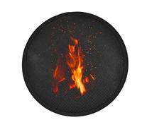 Tapis Ignifugé 91 cm Imperméable Résistant Chaleur Réutilisable Silicone
