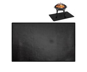 Tapis Ignifuge - Couverture Camping Portable | Tapis Ignifuge et Résistant à la Chaleur pour BBQ | Pour Feu De Camp, Barbecue, Patio, Plateforme, Sol, Extérieur, Jardin, Tente Extérieure, Cuisine, Cui