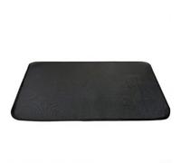 Tapis ignifuge en fibre de verre pour une utilisation sous les grilles de barbecue et poêles, protège les sols et les terrasses de la chaleur, des déversements d'huile et des risques d'incendie (127 x