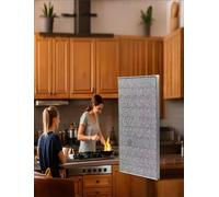 Tapis ignifuge for cuisinière à gaz et électrique, protecteur de plan travail four résistant la chaleur (type auto-adhésif, type magnétique)(Type 2,60x60cm)