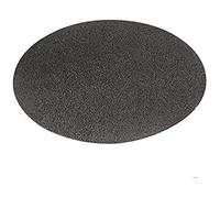 Tapis Ignifuge Rond Tapis de Foyer, Tapis de Protection de Sol Ignifuge Résistant à la Chaleur, pour Barbecue en Plein Air, 68X68cm