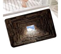 Tapis Illusion | 80 x 50 cm - Décoration antidérapante amusante | Tapis illusion 3D | Pour Halloween, Thanksgiving, maison, vacances, Nouvel An, fête, entrée, salon, chambre à coucher, couloirs