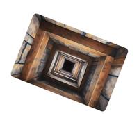 Tapis illusion optique 3D - Paillasson - Design moderne et attrayant - Pour Halloween, entrée, porche, cuisine, salle de bain et décoration intérieure - 40 x 60 cm