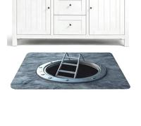Tapis illusion optique antidérapant pour portes et sol, design sans 3D effet visuel pour intérieur extérieur, salon, chambre, cuisine, salle de bain, studio ou entrée