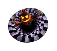 Tapis Illusion Optique Halloween Tapis Abîme Antidérapant À Illusion 3D