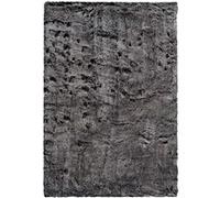 Tapis Imitation Fourrure à Poils Longs Tender Anthracite 80 x 150 cm Anthracite