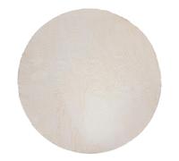 Atmosphera – Tapis imitation fourrure "Automne" 118 cm Blanc