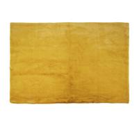 Home Deco Factory – Tapis fin imitation fourrure TX9148 120 x 170 cm jaune moutarde