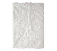 The Home Deco Factory - Tapis imitation fourrure écru 115 x 170 cm