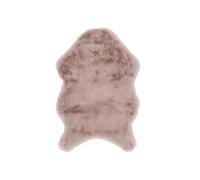 The Home Deco Factory - Tapis imitation fourrure poils fins - 60 x 90 cm - Rose Rose G