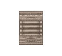 Tapis Imprimé à Poils Plats "Splash" Marron 80 x 150 cm