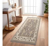 Tapis Imprimé Rétro Abstrait botanique pour Salon Chambre Décoration de la Maison - Multicolore Flanelle Antidérapante Tapis Salon de Sol paillasson 160 x 230 cm